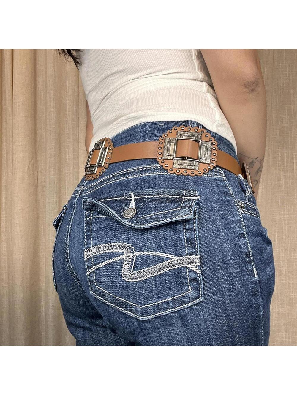 True Religion Brown Belt - Picture 4 of 6